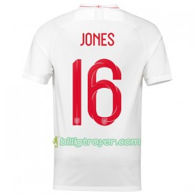 Billige Fotballdrakter England Jones 16 VM 2018 Hjemmedraktsett